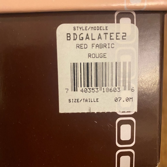 Holiday Getaway Cork Wedge 🔥Fire Engine Red sz 7 NWT - Picture 10 of 10